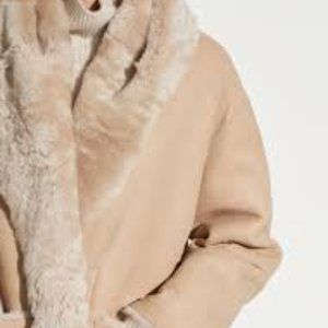 Vince Shearling Cardi Coat